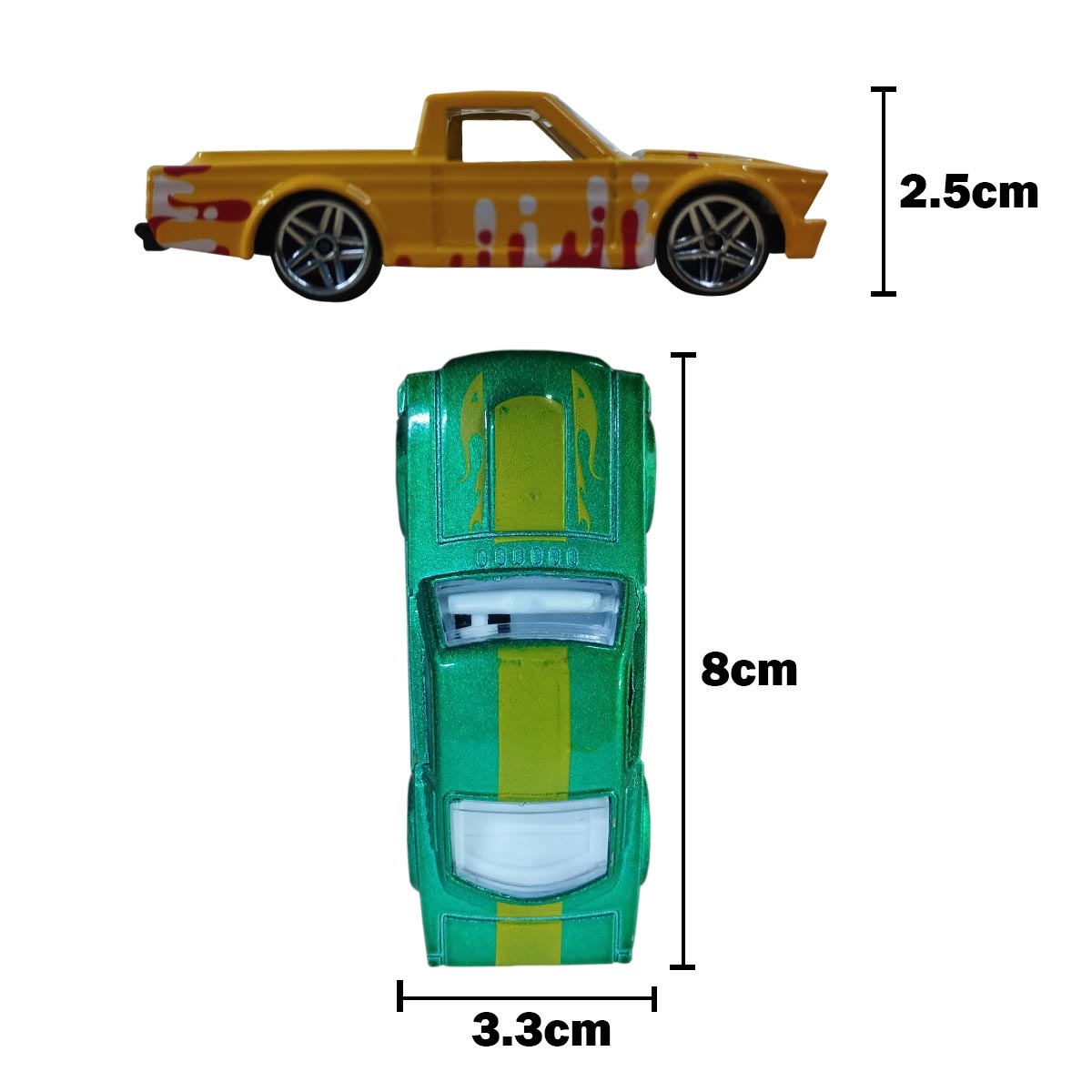 Set X6 Carros De Carreras Veloces 18691