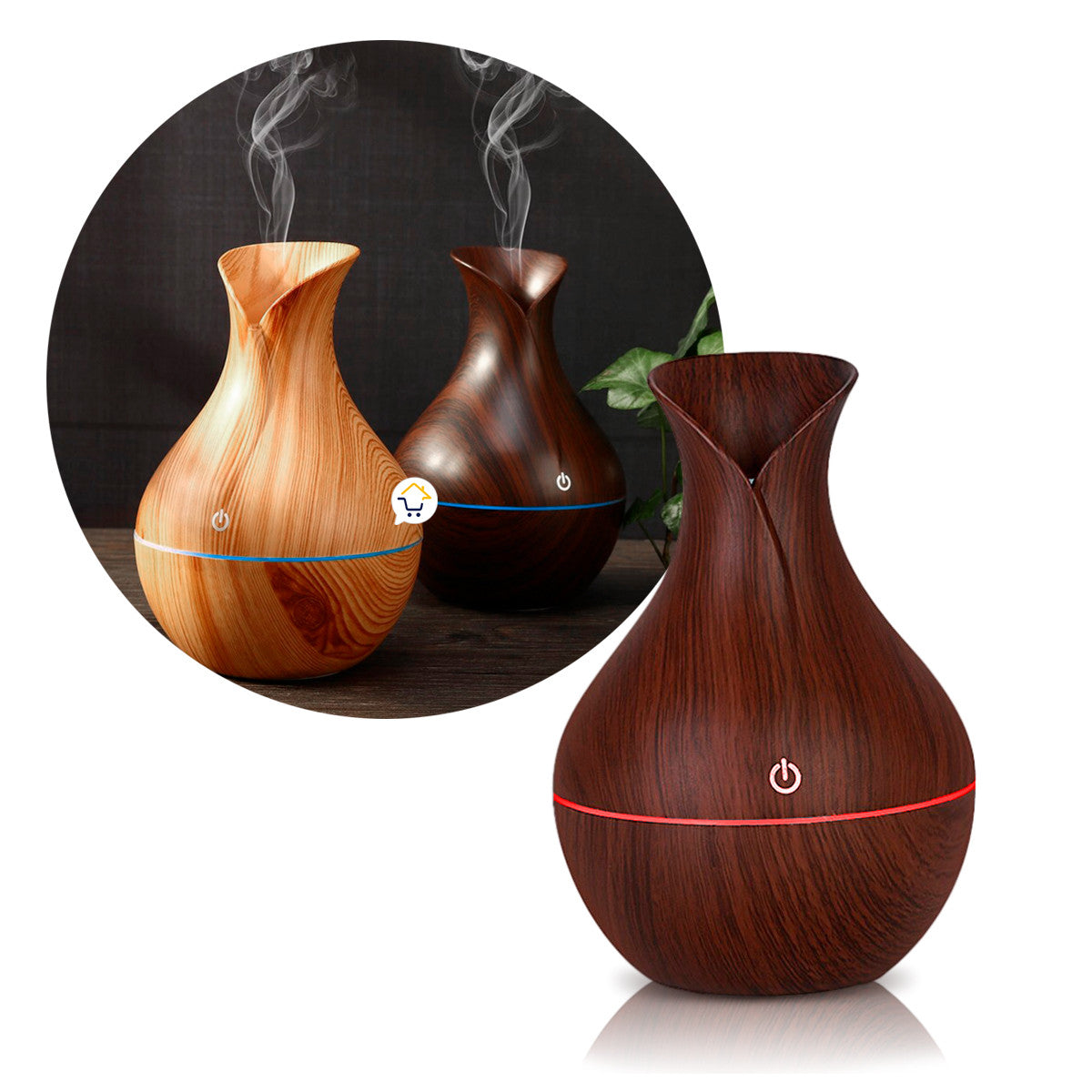 Humidificador Led Difusor Aromas Sl004