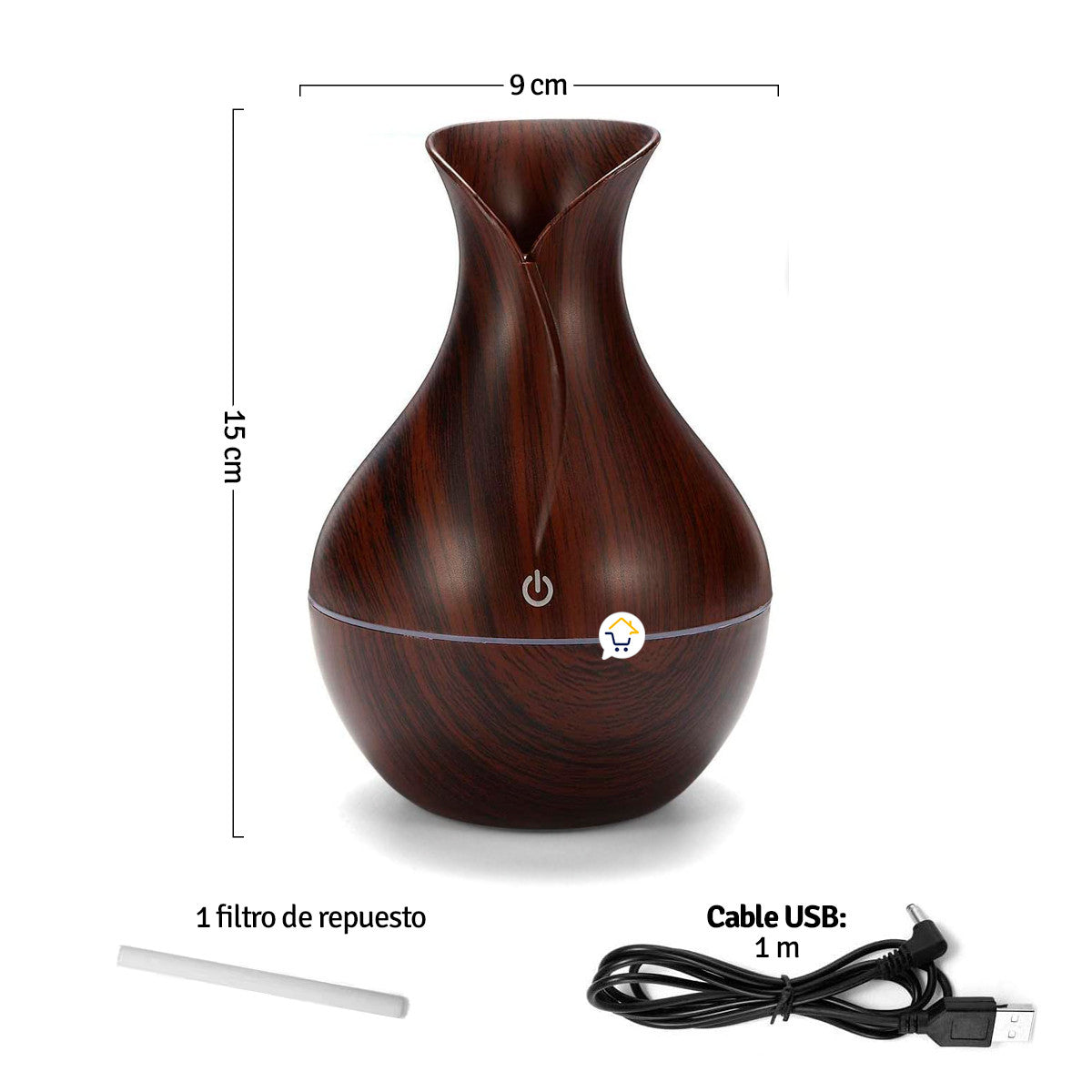Humidificador Led Difusor Aromas Sl004