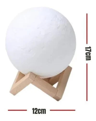 Humificador Difusor Aroma Lampara Luna L