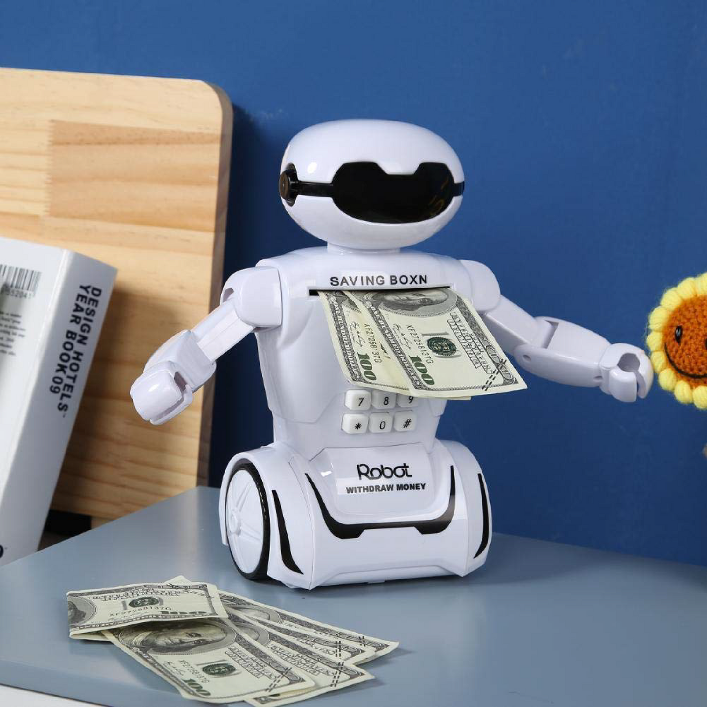 Alcancía Electrónica Robot Caja Fuerte