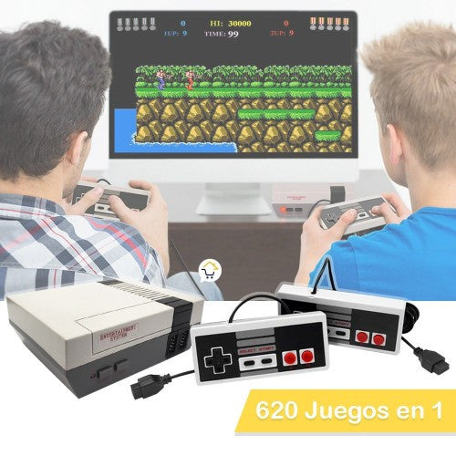 Mini Consola Retro Nintendo 620 Juegos C