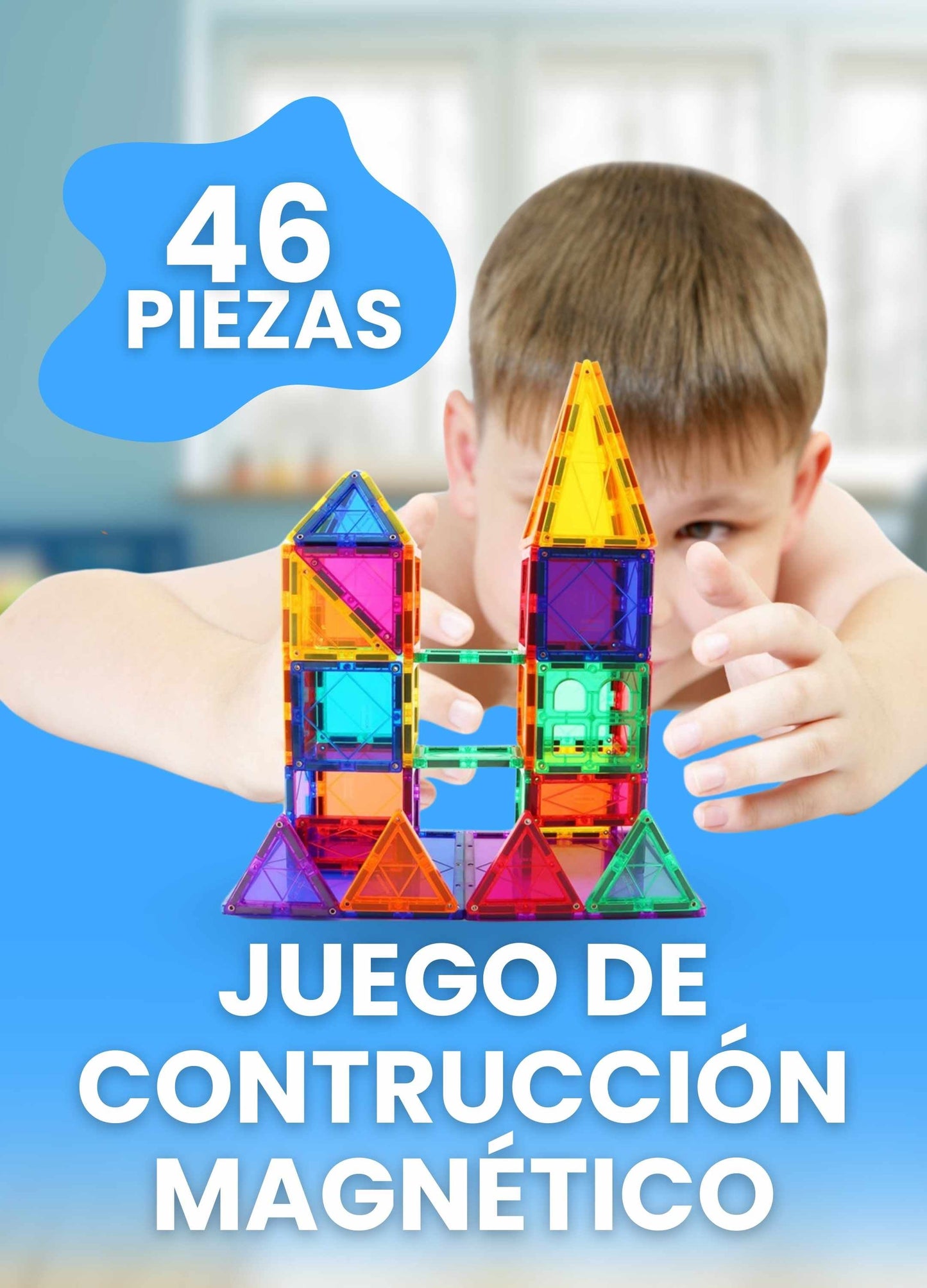 Juego De Construccion Magnetico