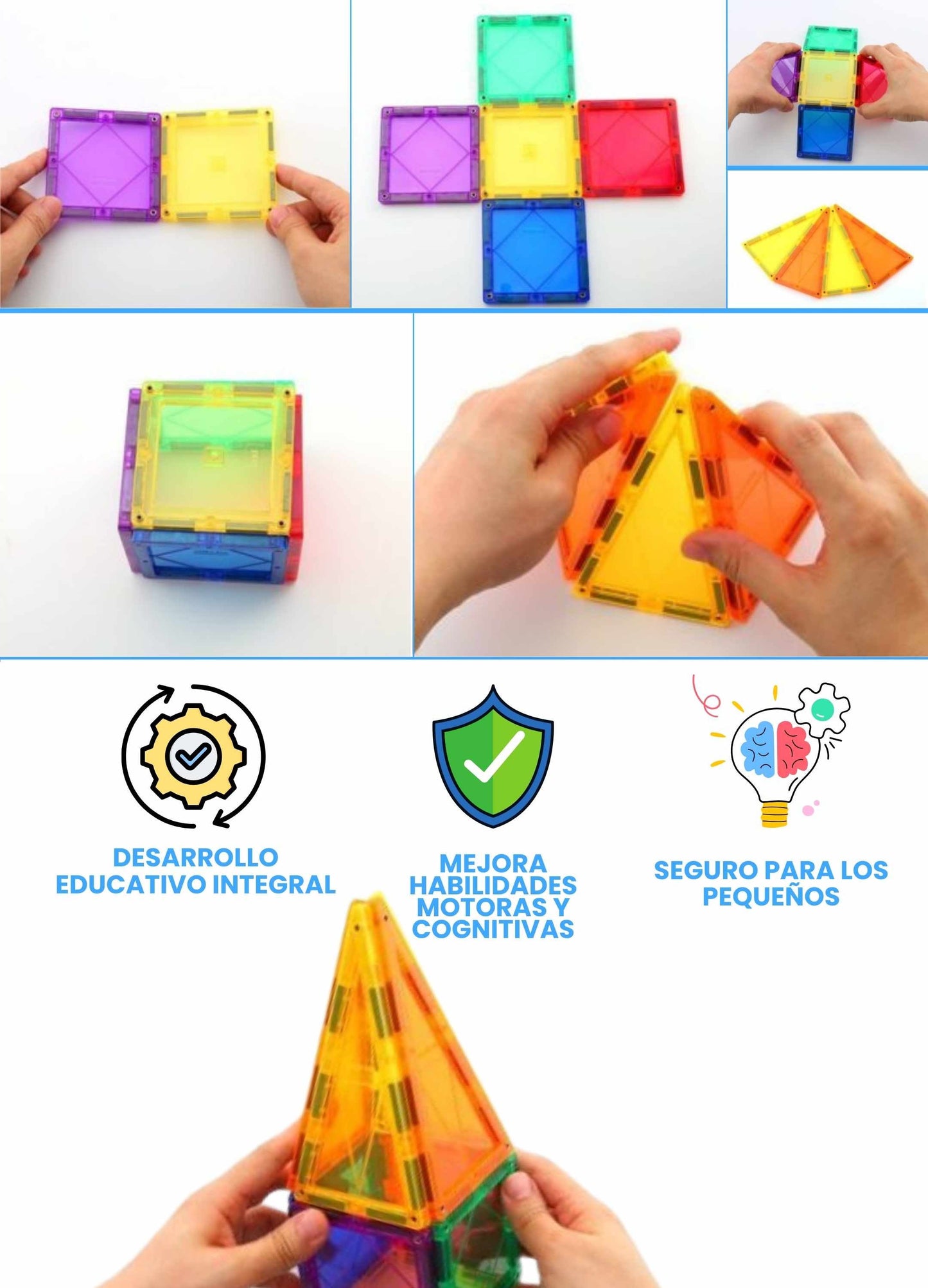 Juego De Construccion Magnetico