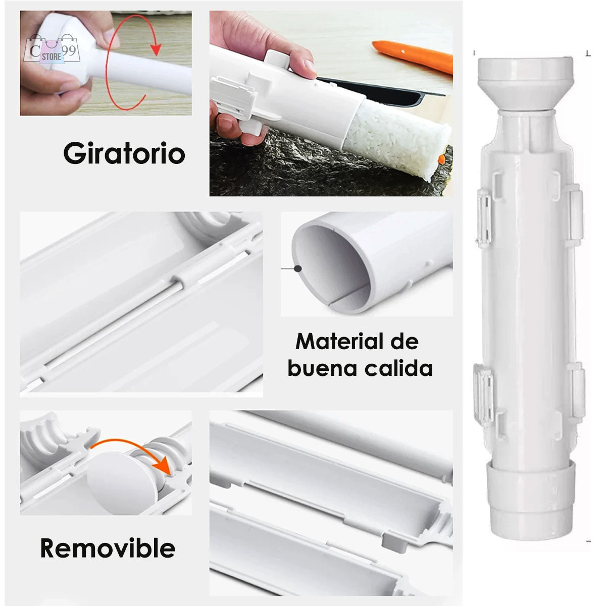 Molde Para Hacer Sushi Maquina Enrollar