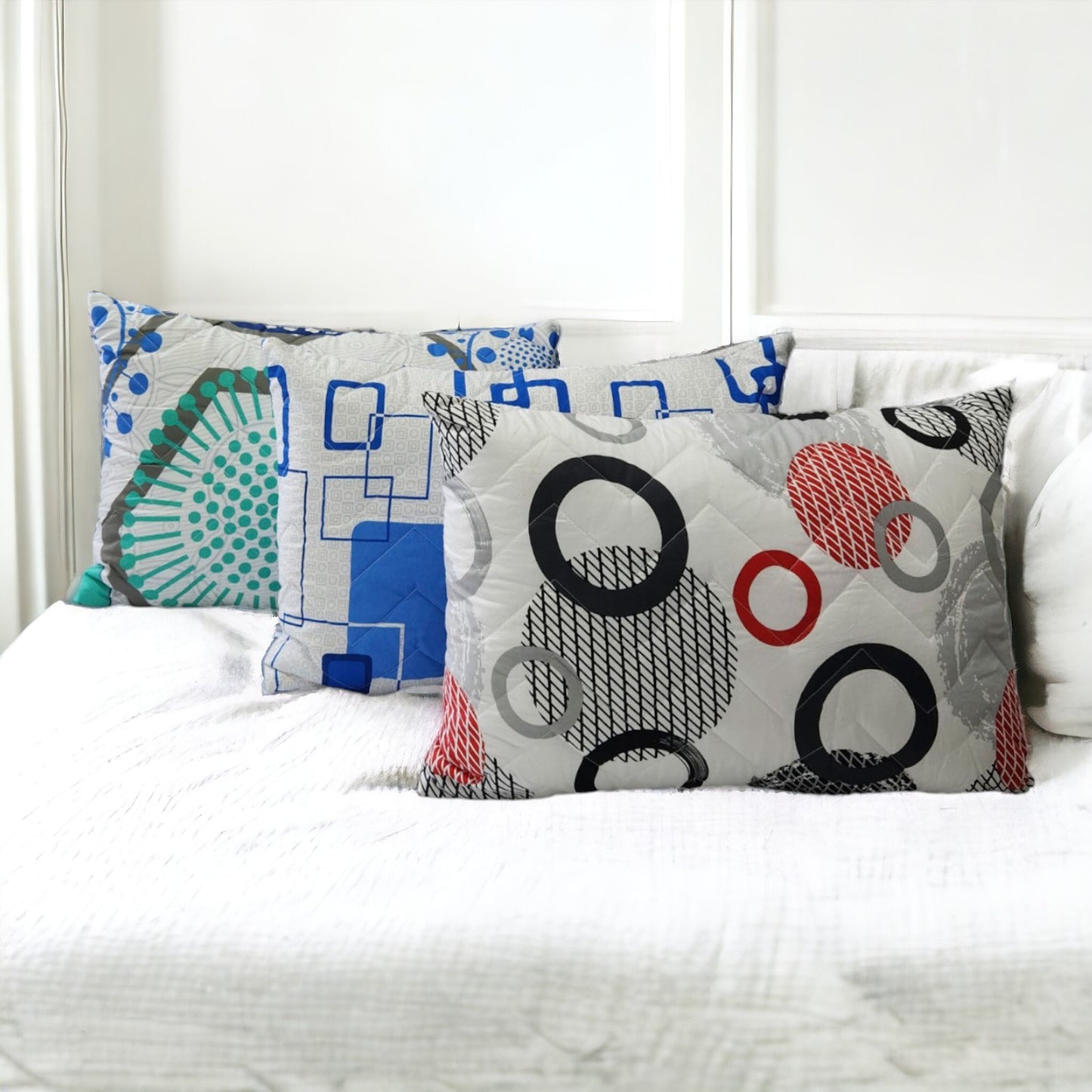Set X 2 Almohadas Acolchadas 65x45cm