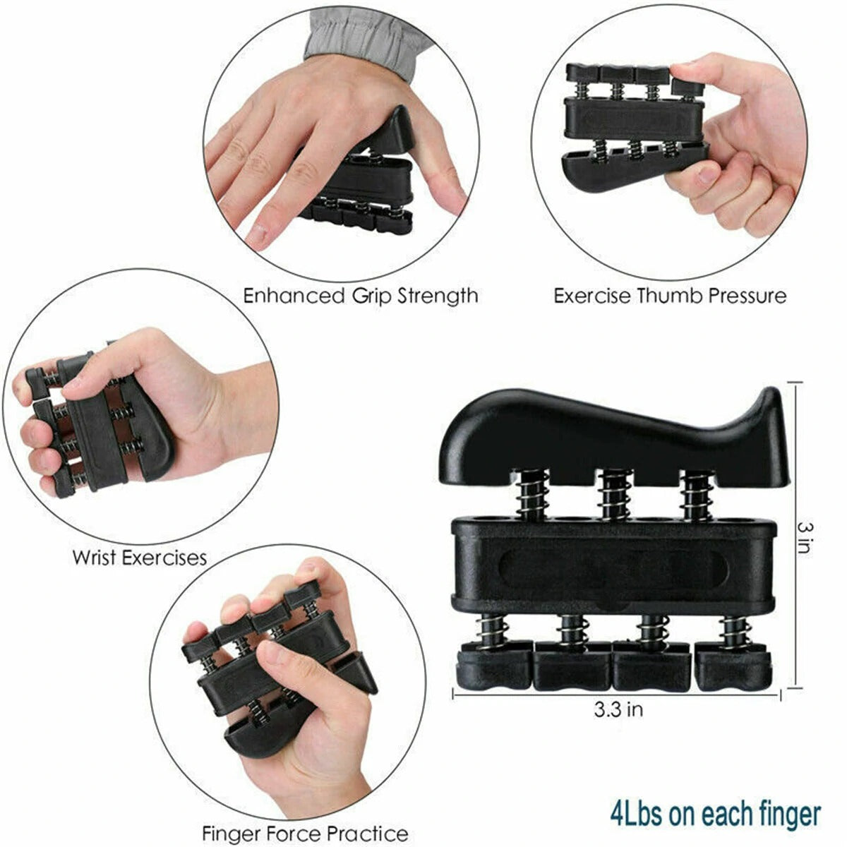 Kit De Fortalecedor Agarre De Mano 51