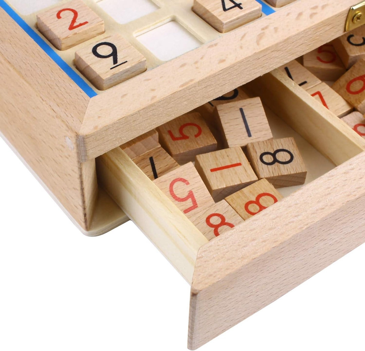 Sudoku Madera Juego Mental Matematico