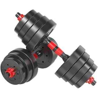 Kit Mancuernas Pesas 20kg 40lb Antideslizante