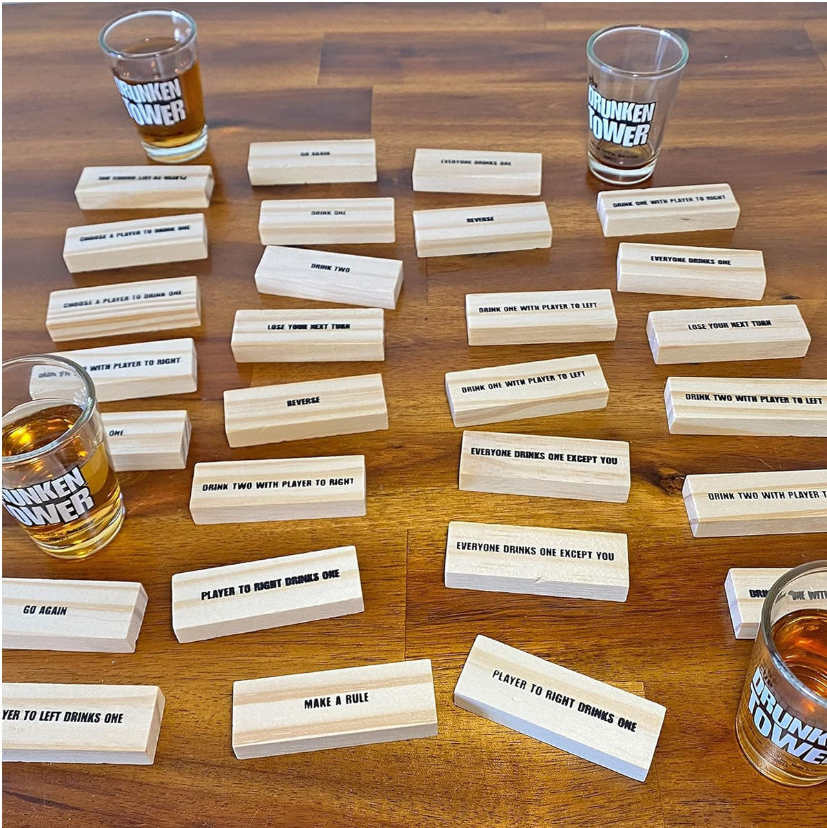 Jenga Juego De Copas Para Beber Drunken