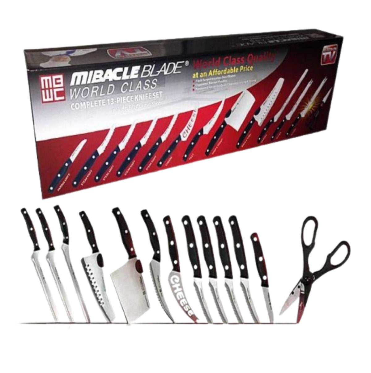 Set De Cuchillos Trece Piezas