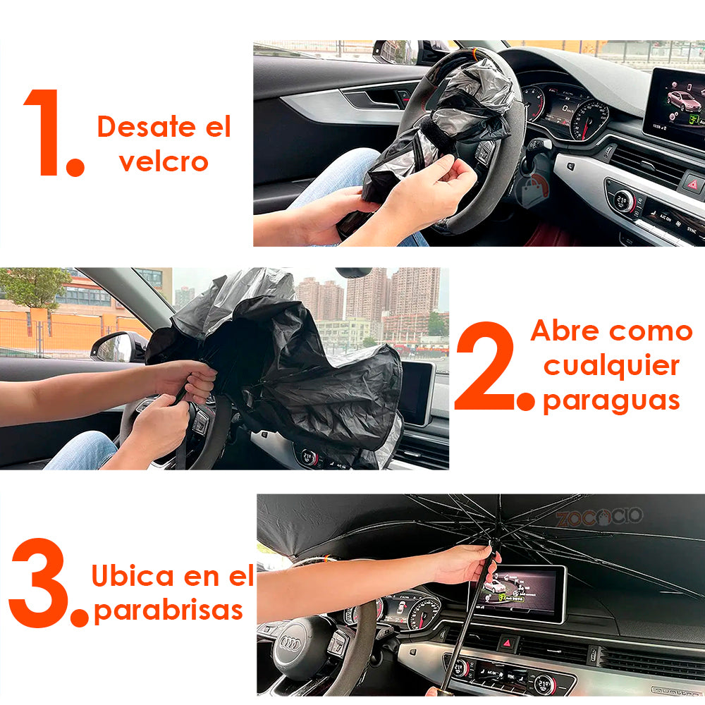 Parasol De Auto Proteccion De Parabrisa