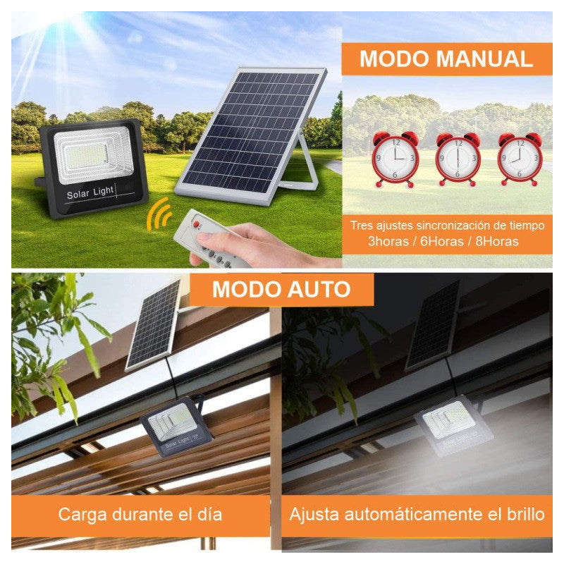 Luz De Iluminacion Solar Gd Super 300w
