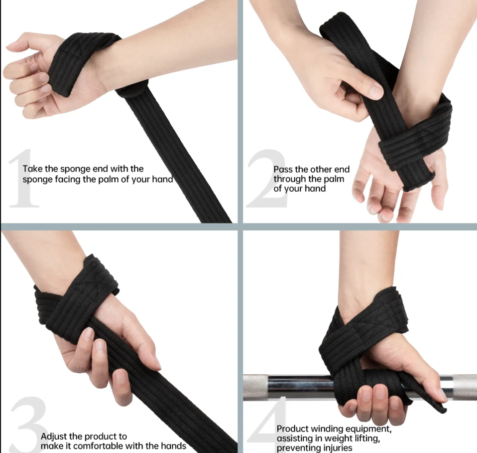 Straps Correa Levantamiento Pesas Gym