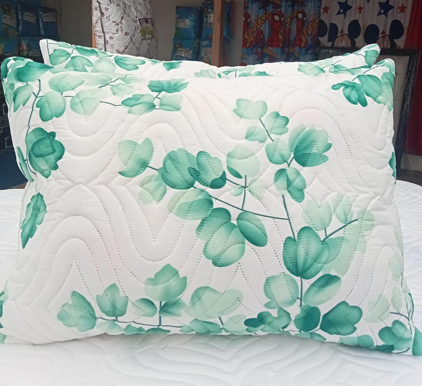 Almohadas Con Relleno Siliconado 68x48cm