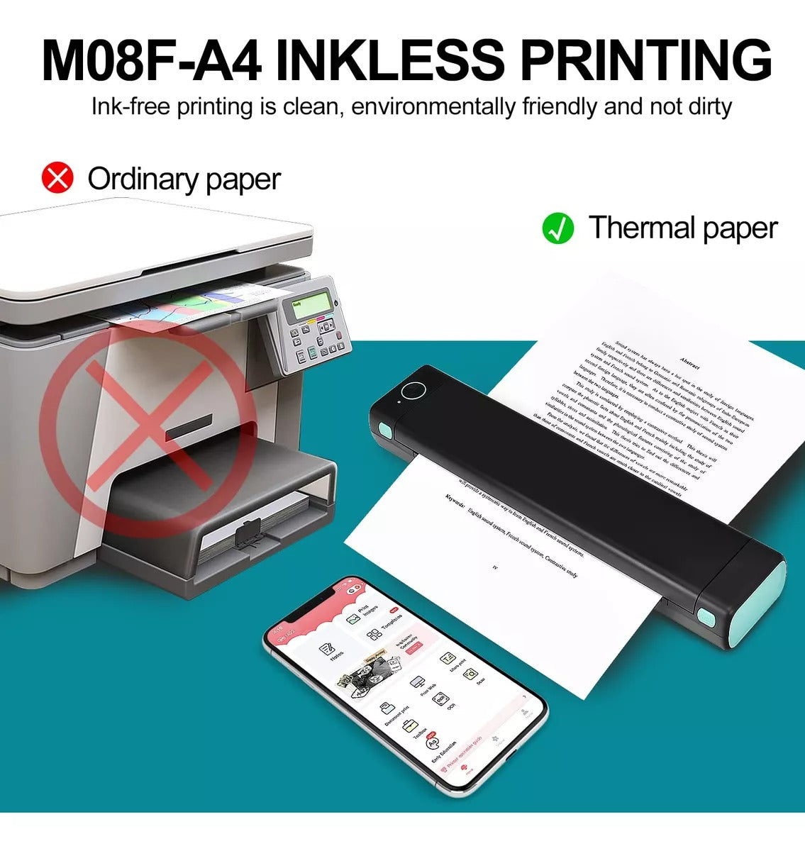 Impresora Portatil Phomemo M018f