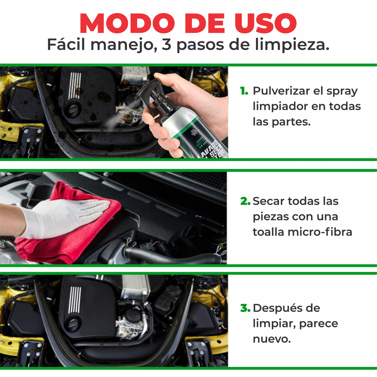 Motor Lavado En Seco