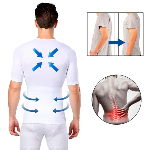 Camiseta De Compresion Moldeadora