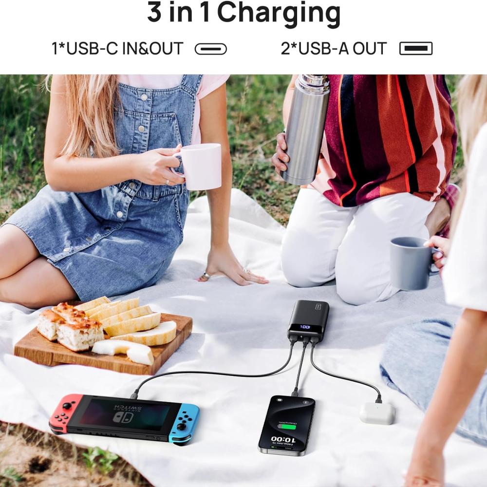 Power Bank Portatil 10000mah Td08