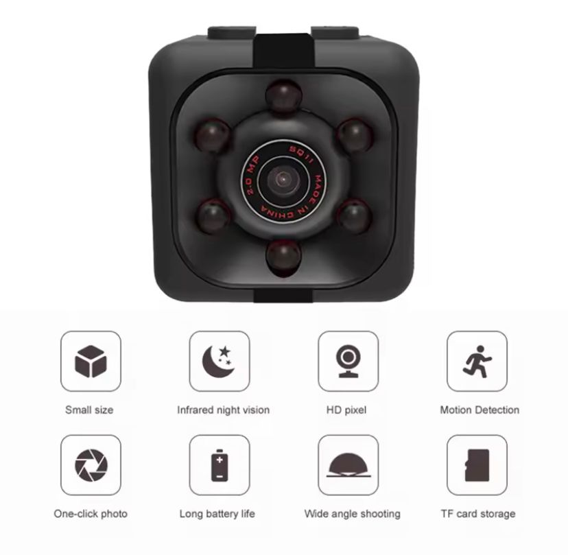Mini Camara Cuadrada Sq11