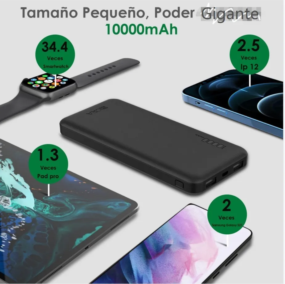 Power Bank 10000mah Portatil Gar094