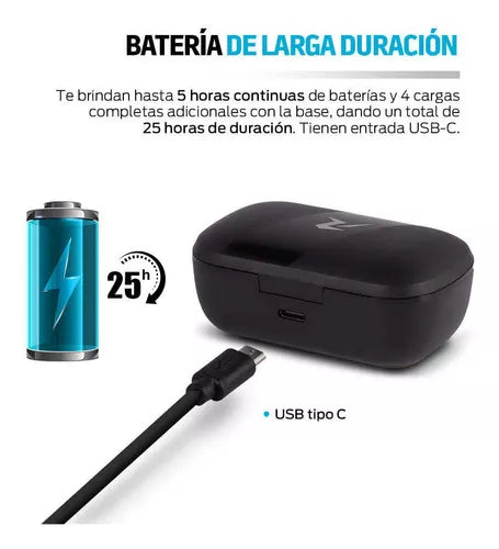 Audifonos Inalambricos Deportivos Blanco