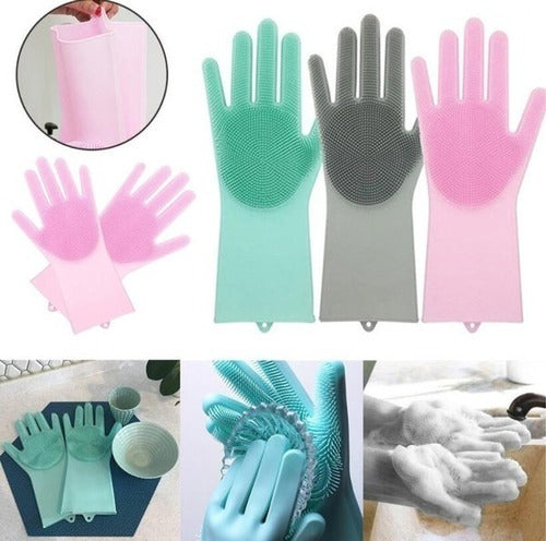 Guantes De Limpieza De Silicona