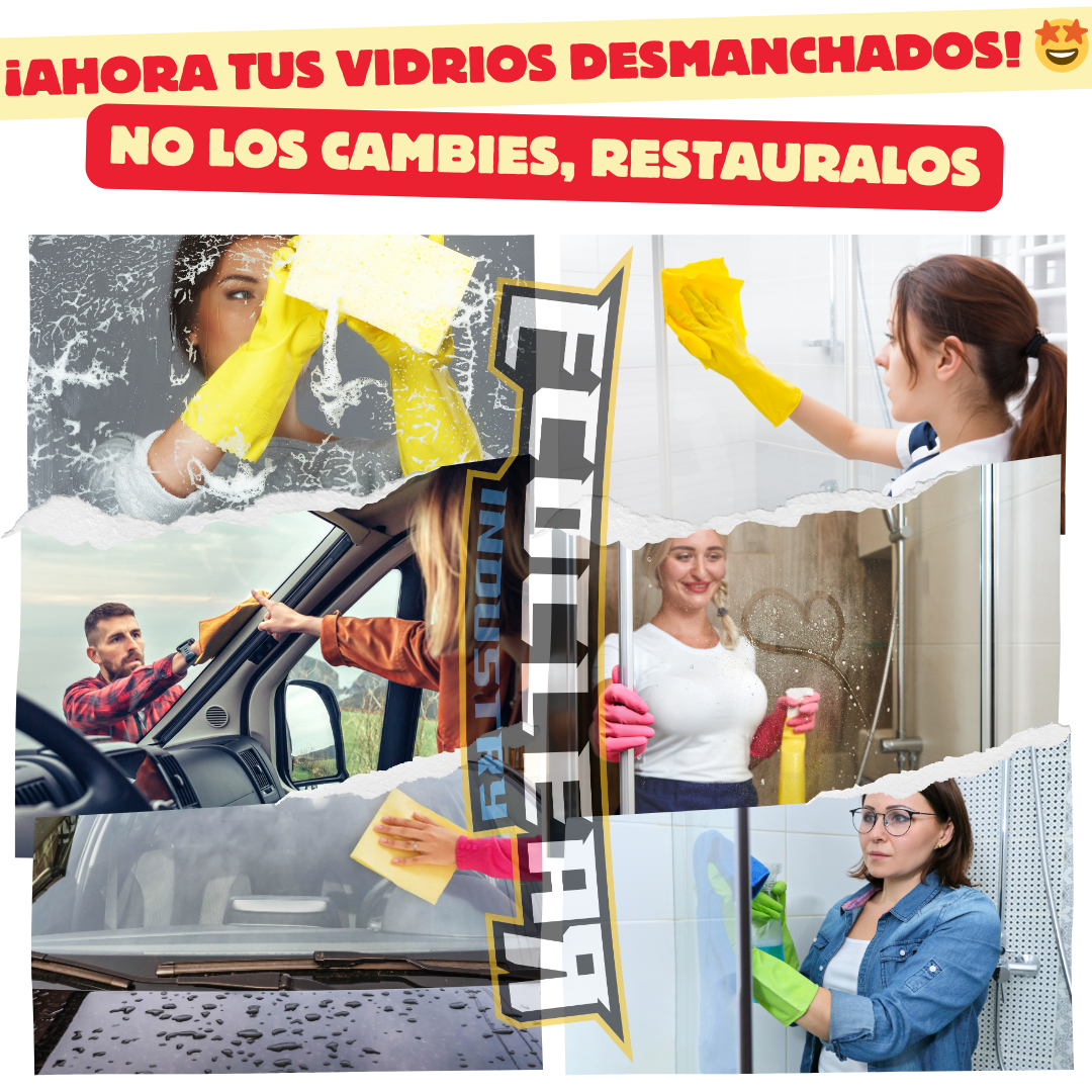 2 Kit Desmanchador De Vidrios