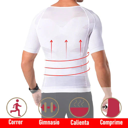 Camiseta De Compresion Moldeadora