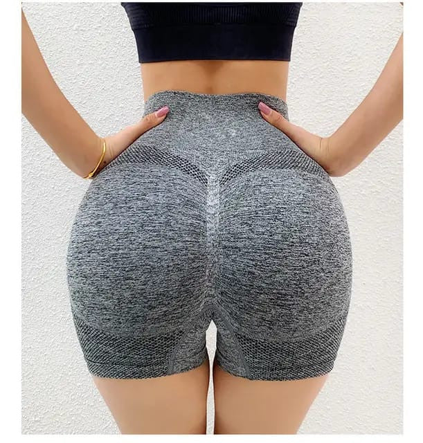 Short Gym Sin Costuras Con Push Up