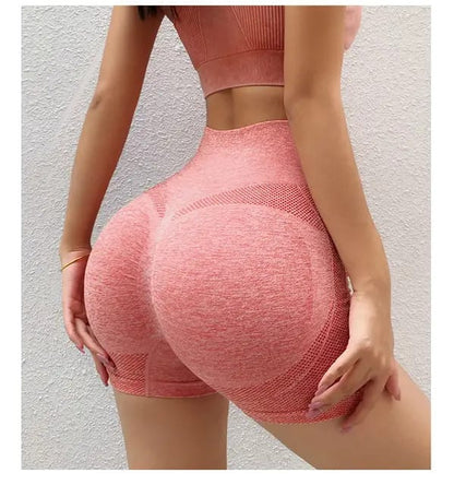 Short Gym Sin Costuras Con Push Up