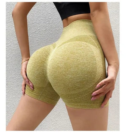 Short Gym Sin Costuras Con Push Up