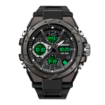 Reloj Original Sanda 6008 Sumergible Neg