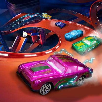Set X6 Carros De Carreras Veloces 18691