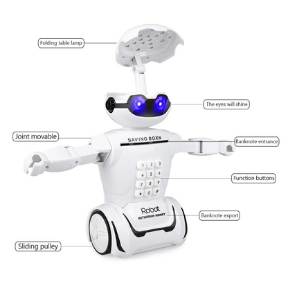 Alcancía Electrónica Robot Caja Fuerte