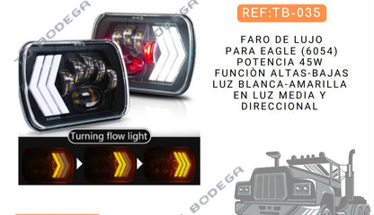 Par De Farolas De Lujo Eagle 6054
