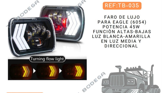 Par De Farolas De Lujo Eagle 6054