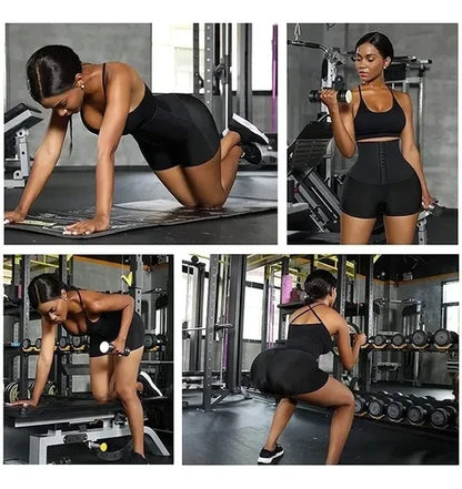 Faja Short Tela Termica Negra