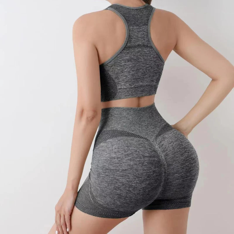 Conjunto Deportivo Short Top Fitness