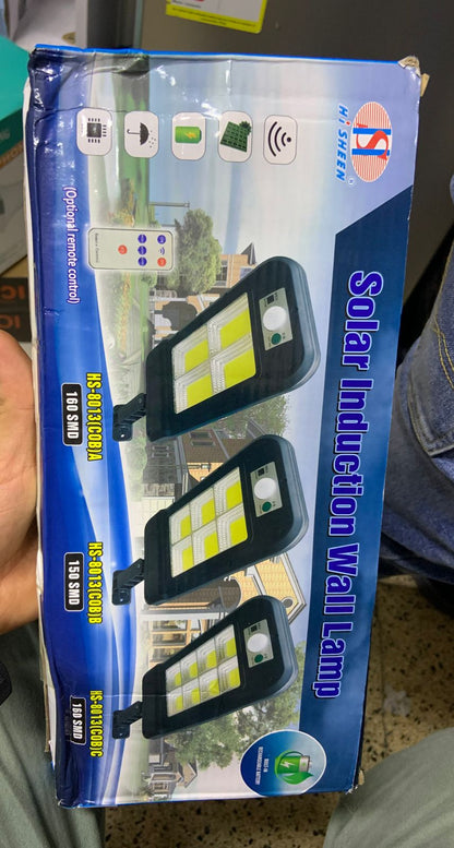 Lampara Solar Con Sensor Hs8013 B