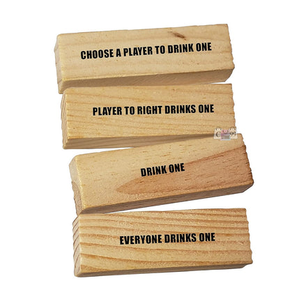 Jenga Juego De Copas Para Beber Drunken