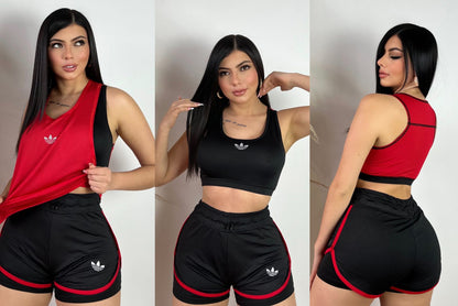 Conjunto Deportivo Dama Con Short