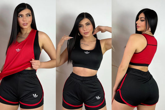 Conjunto Deportivo Dama Con Short