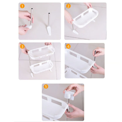 Organizador baño Plegable 3niveles Cuadra