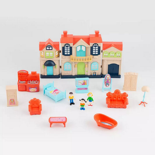 Casa Castillo Para Muñecas Muebles Acces