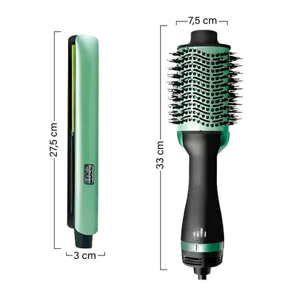 Combo 2 En 1 Plancha Cepillo Pro2501