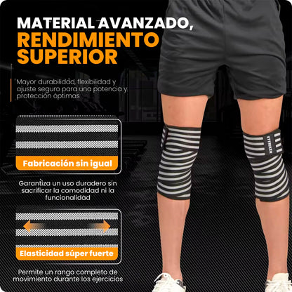 Bandas Rodilleras Gym Pesas Gimnasio
