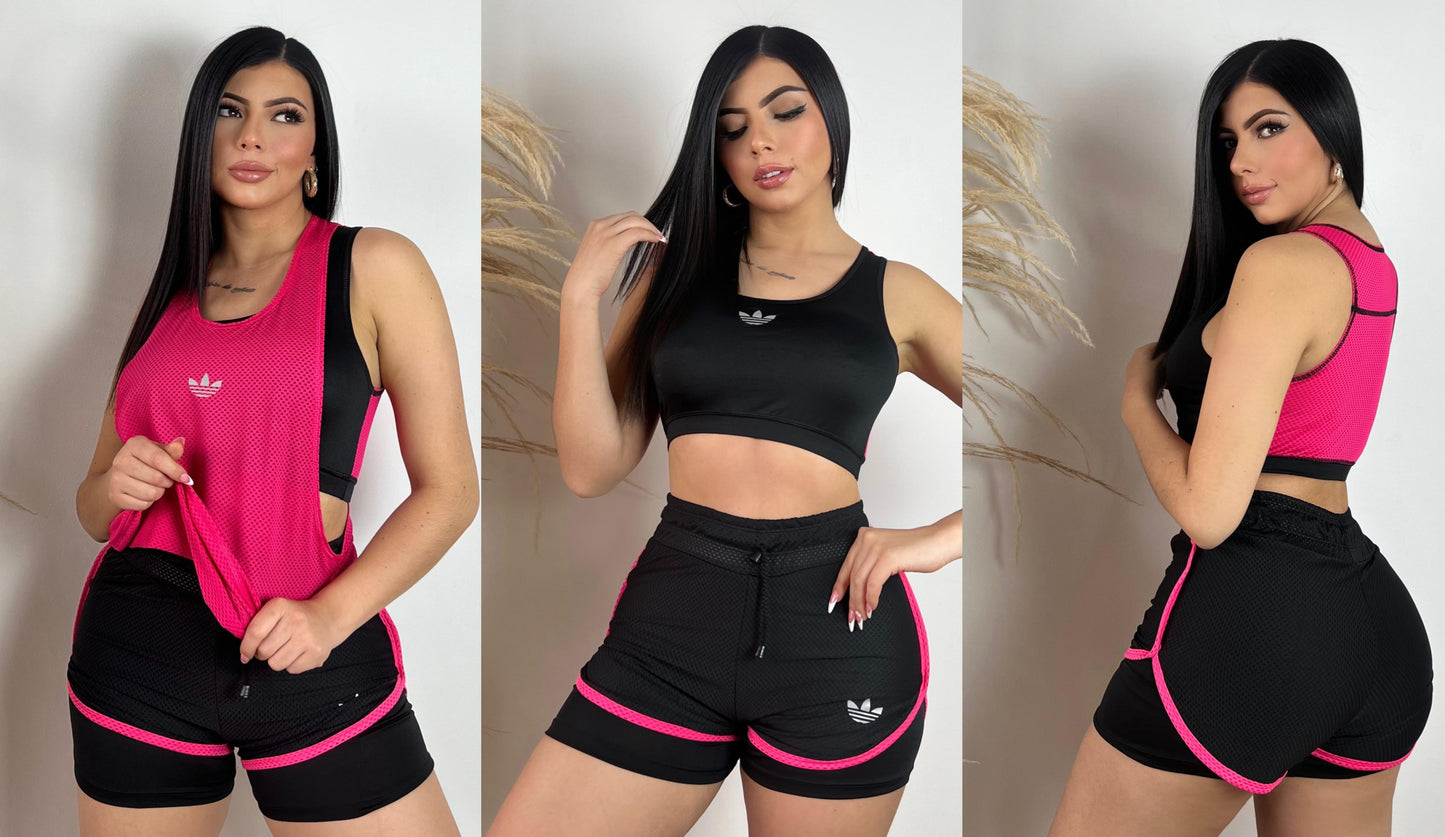 Conjunto Deportivo Dama Con Short