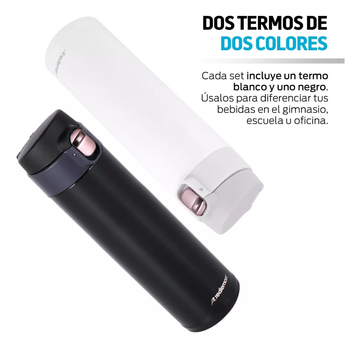 Termos 2 Para Cafe Acero Inox