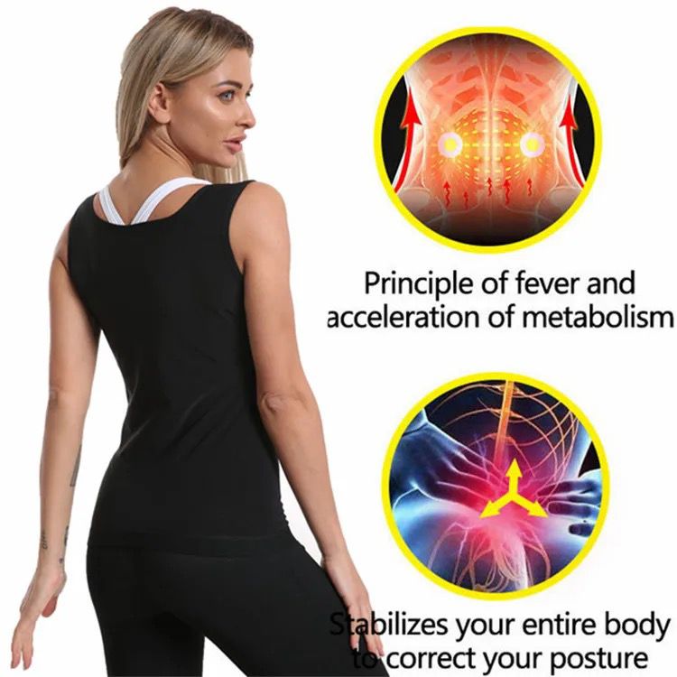 Chaleco Faja Termico Sauna Mujer